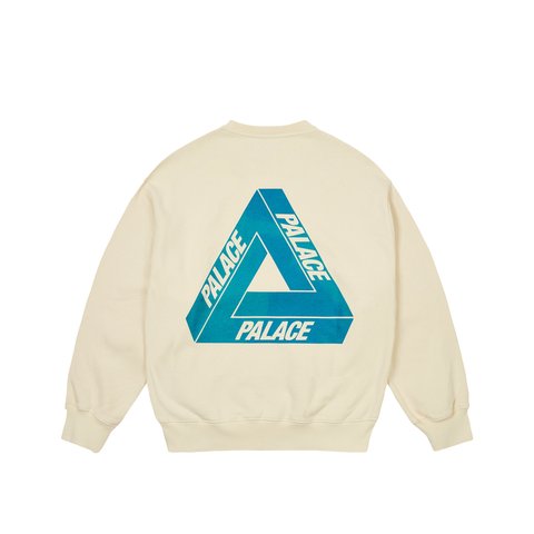 Palace REACTO TRI-FERG CREW WHITE - Colorway