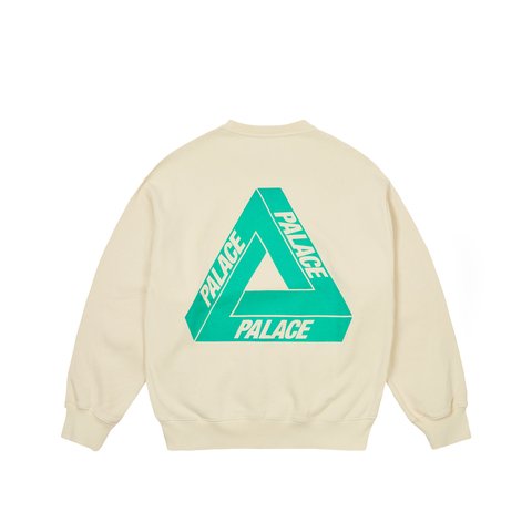 Palace REACTO TRI-FERG CREW WHITE - Colorway