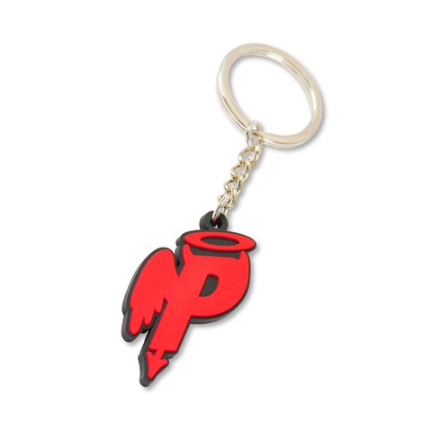 Palace SAVED P KEYRING RED - Colorway