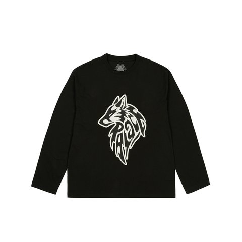 Palace SKETCHY LONE WOLF LONGSLEEVE BLACK - Colorway