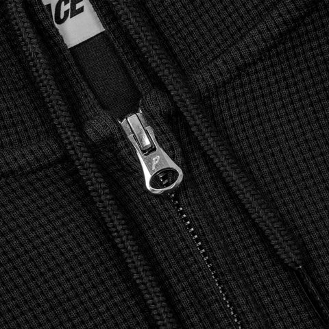 Palace STAMP WAFFLE ZIP HOOD BLACK - Colorway