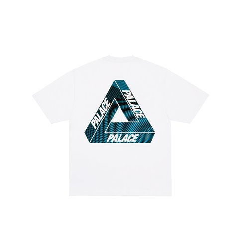 Palace TRI-VEX T-SHIRT WHITE / BLUE - Colorway