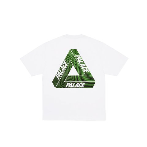 Palace TRI-VEX T-SHIRT WHITE / GREEN - Colorway