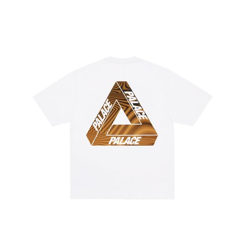 Palace TRI-VEX T-SHIRT WHITE / ORANGE - Colorway