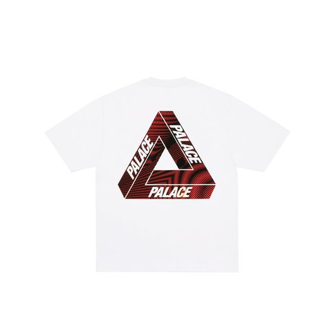 Palace TRI-VEX T-SHIRT WHITE / RED - Colorway