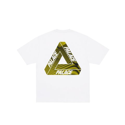 Palace TRI-VEX T-SHIRT WHITE / YELLOW - Colorway