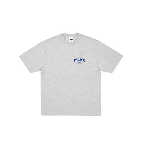 Palace UNITAS SLUB T-SHIRT GREY MARL - Colorway