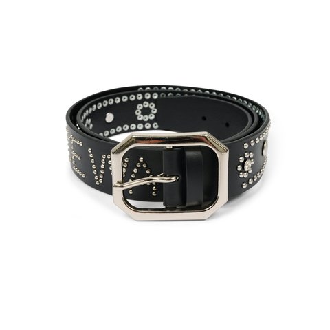Palace WAIST MAN STUDDED BELT BLACK / SILVER - Colorway