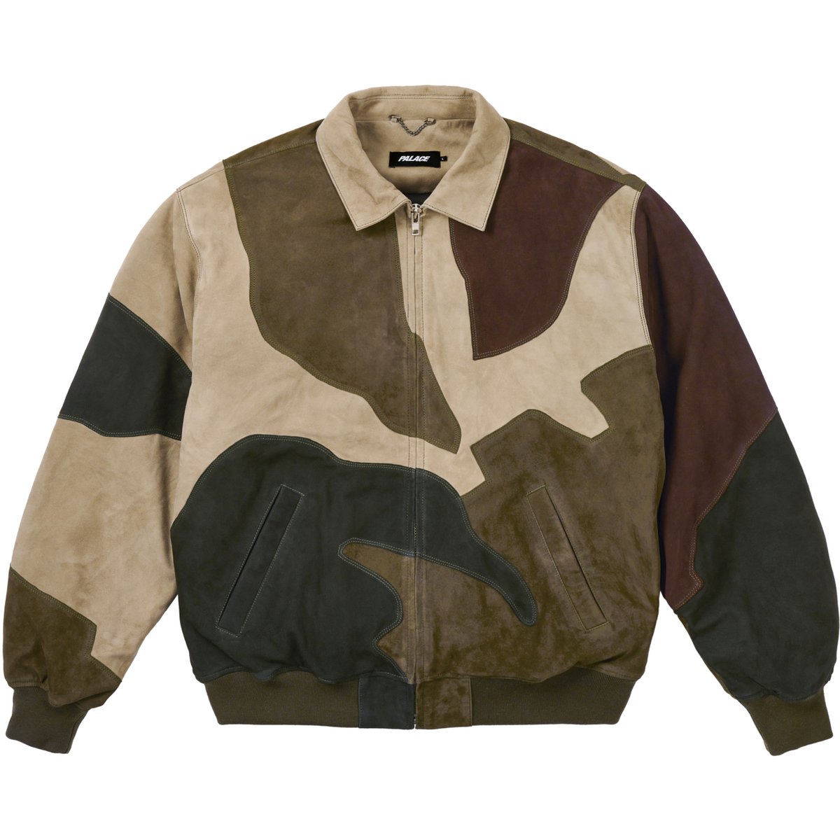 APPLIQUE CAMO JACKET WOODLAND CAMO