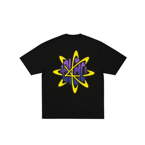 Palace ATOM T-SHIRT BLACK - Colorway