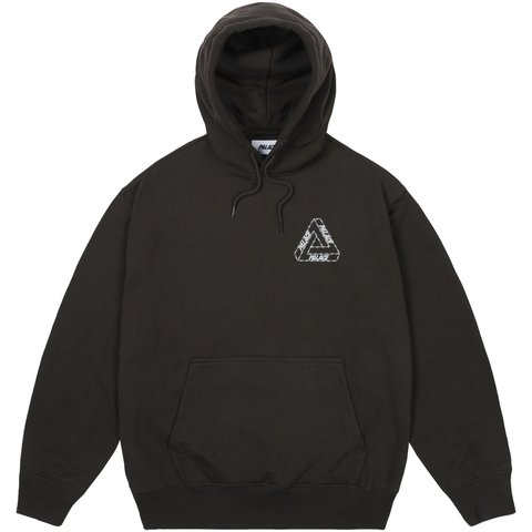 Palace BARBED TRI-FERG HOOD BLACK - $178.00