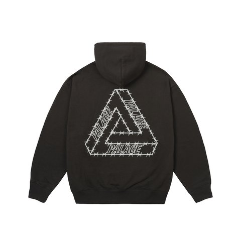 Palace BARBED TRI-FERG HOOD BLACK - Colorway
