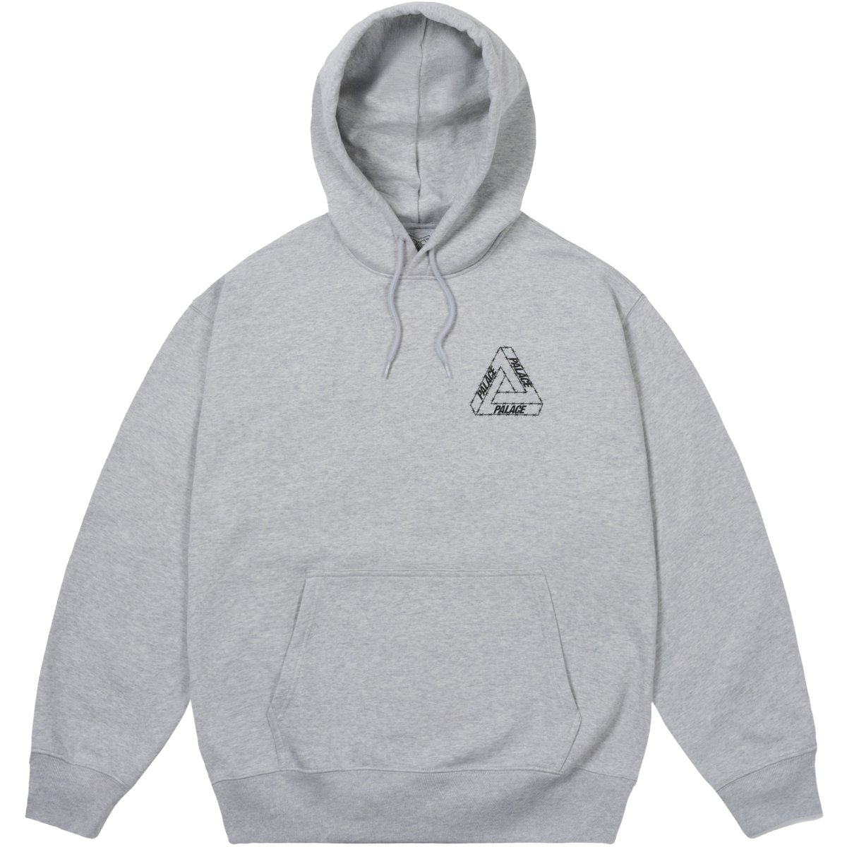 BARBED TRI-FERG HOOD GREY MARL