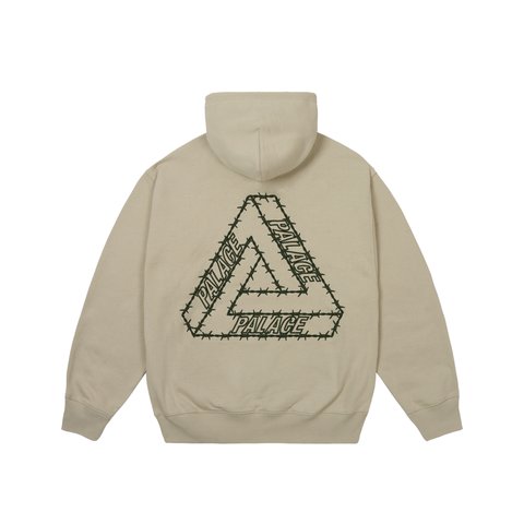 Palace BARBED TRI-FERG HOOD STONEY GREY - Colorway