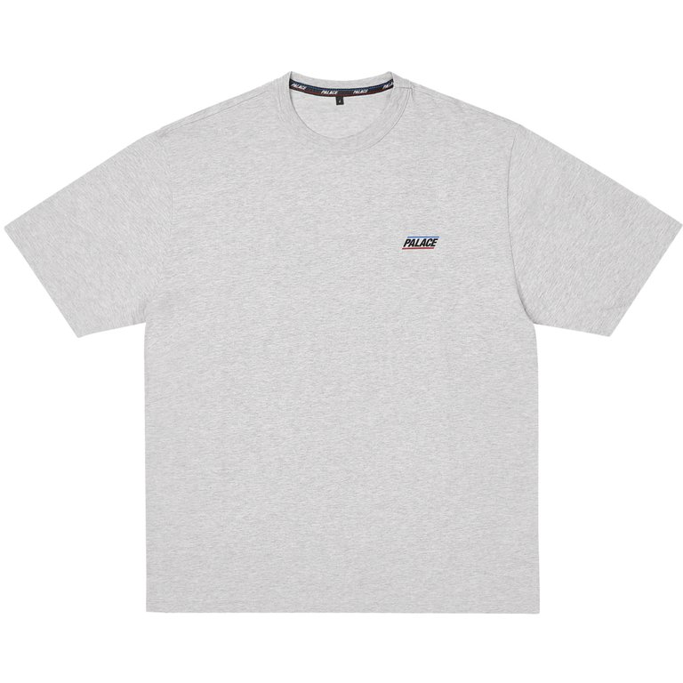 Palace BASICALLY A T-SHIRT GREY MARL (Summer 2025) - $48.00
