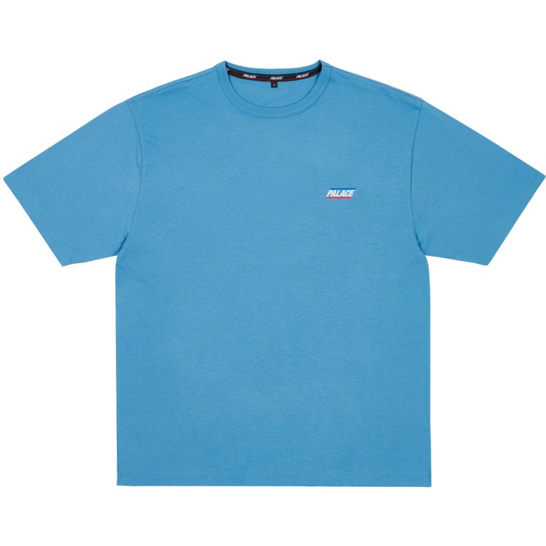 Palace BASICALLY A T-SHIRT OCEAN BLUE (Summer 2025) - $48.00