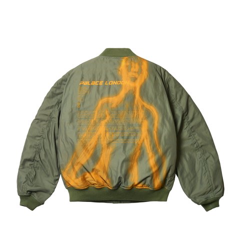 Palace CHAKRA RAVE JACKET THE DEEP GREEN - Colorway