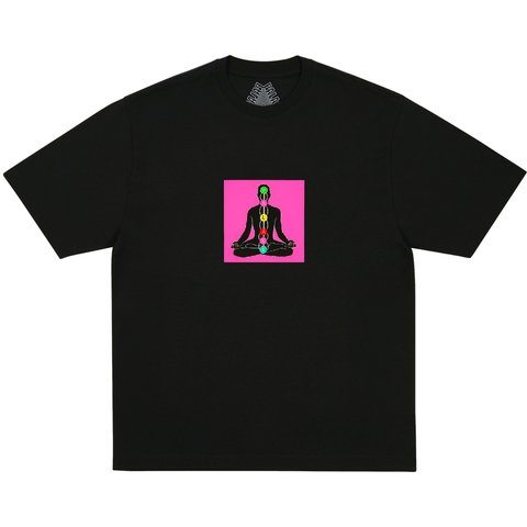 Palace CHAKRADICAL T-SHIRT BLACK - $48.00