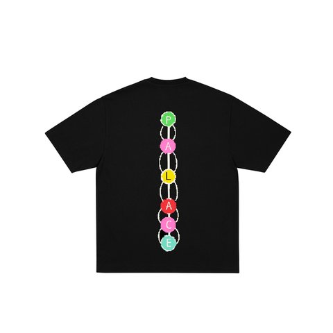 Palace CHAKRADICAL T-SHIRT BLACK - Colorway
