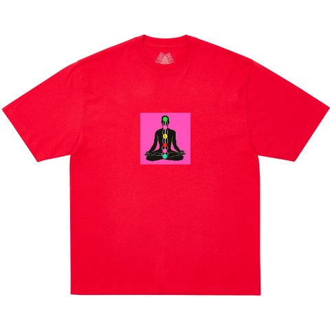 Palace CHAKRADICAL T-SHIRT TRUEST RED - $48.00
