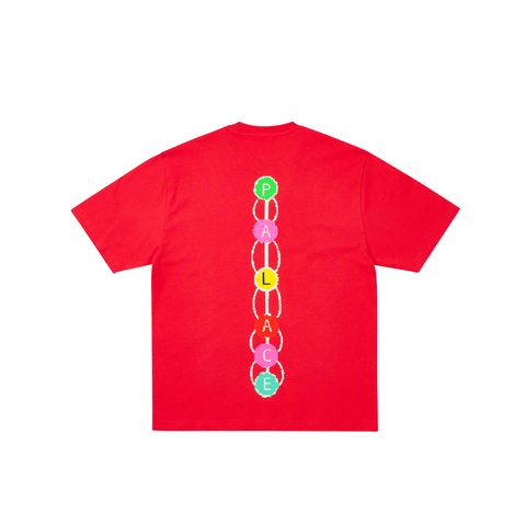 Palace CHAKRADICAL T-SHIRT TRUEST RED - Colorway
