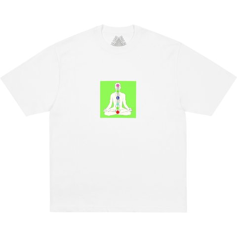 Palace CHAKRADICAL T-SHIRT WHITE - $48.00