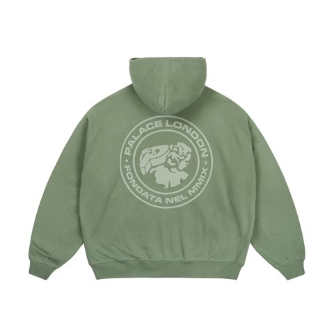 Palace CHERUB HOOD GREEN - Colorway