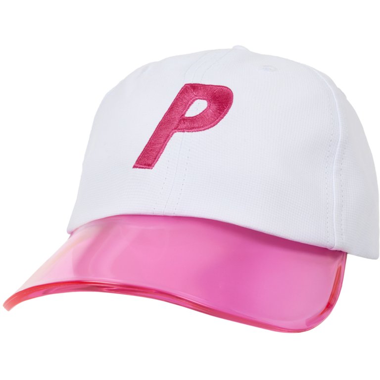 Palace CLEAR VISOR P 6-PANEL WHITE (Summer 2025) - $58.00