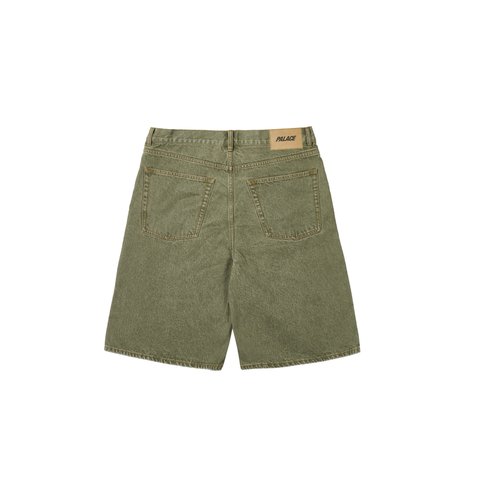 Palace DENIM SHORT THE DEEP GREEN - Colorway