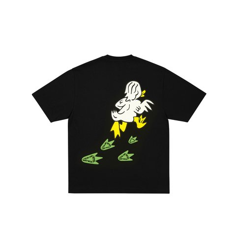 Palace DUCK OFF T-SHIRT BLACK - Colorway