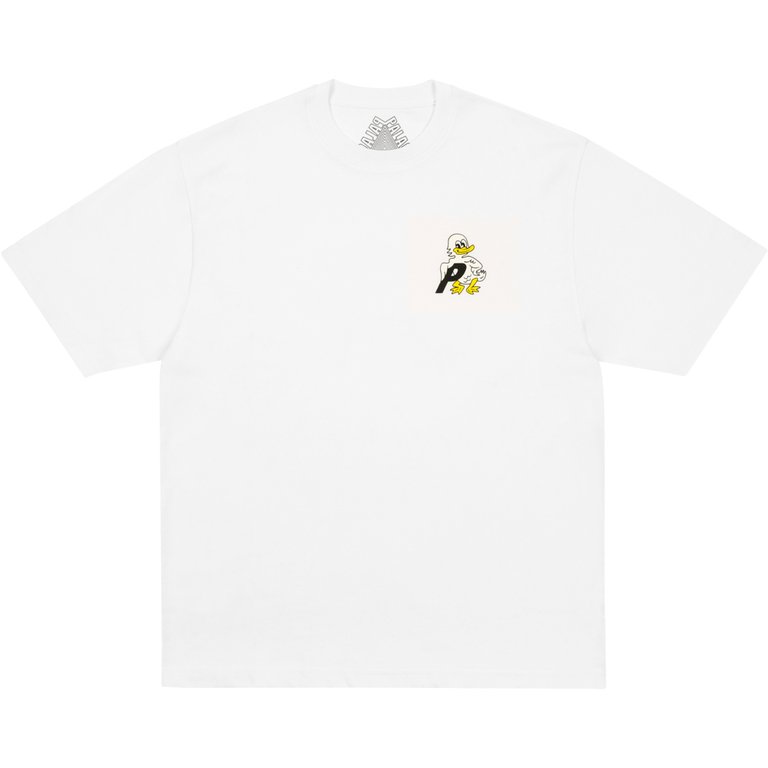 Palace DUCK OFF T-SHIRT WHITE (Summer 2025) - €48.00
