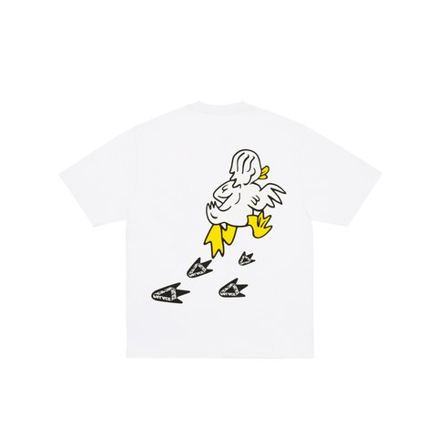 Palace DUCK OFF T-SHIRT WHITE - Colorway