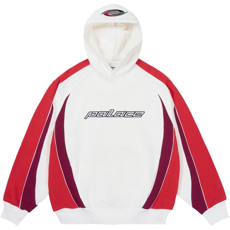 Palace FAR OUT HOOD WHITE (Summer 2025) - $168.00