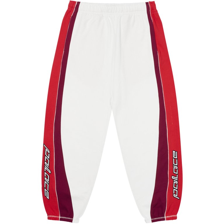 Palace FAR OUT JOGGER WHITE (Summer 2025) - $158.00