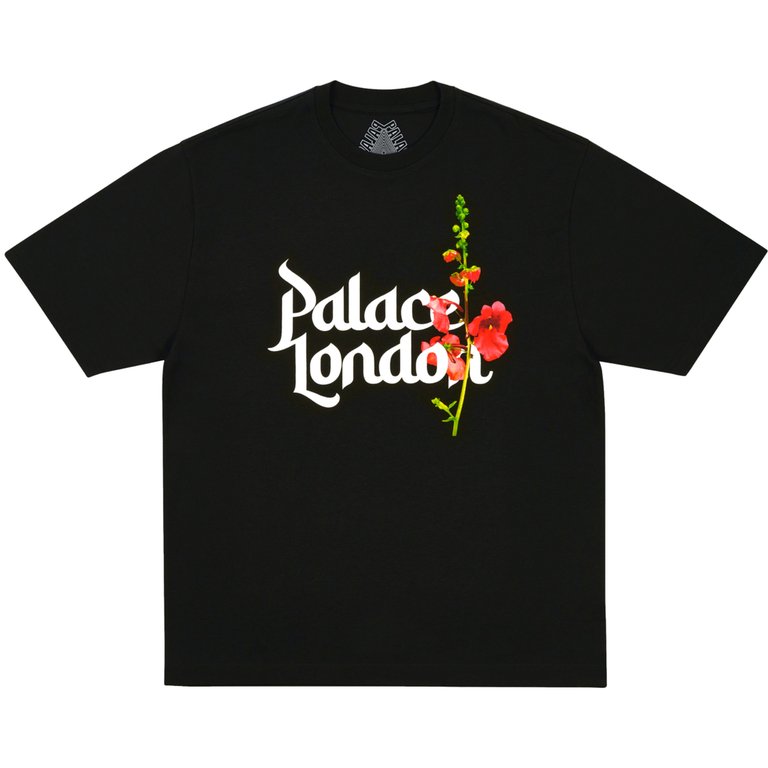 Palace FLOWER TYPE T-SHIRT BLACK (Summer 2025) - €48.00
