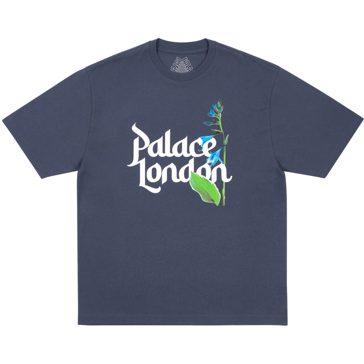 FLOWER TYPE T-SHIRT NAVY