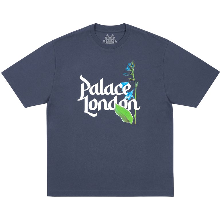 Palace FLOWER TYPE T-SHIRT NAVY (Summer 2025) - €48.00