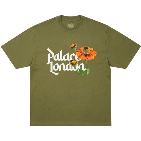 Palace FLOWER TYPE T-SHIRT THE DEEP GREEN - €48.00