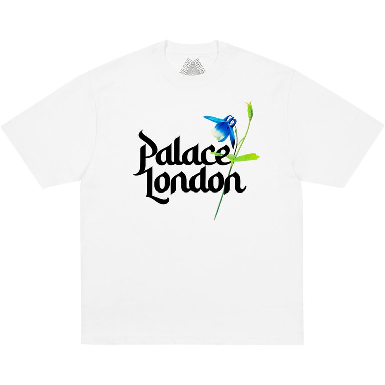 Palace FLOWER TYPE T-SHIRT WHITE (Summer 2025) - €48.00
