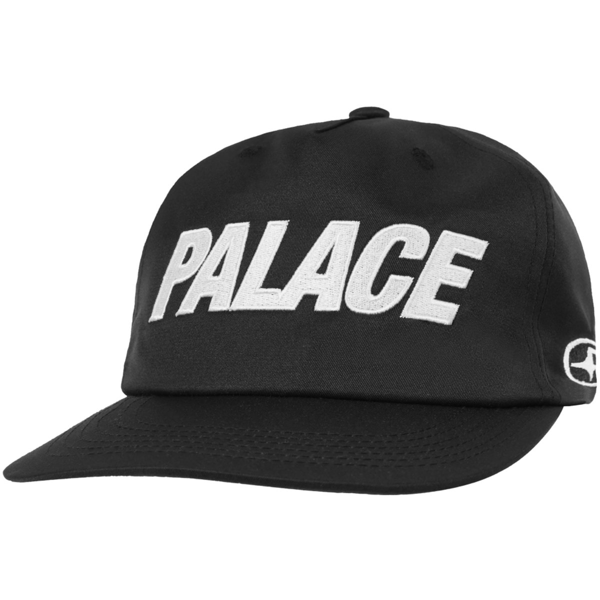 FONT SNAPBACK 5-PANEL BLACK