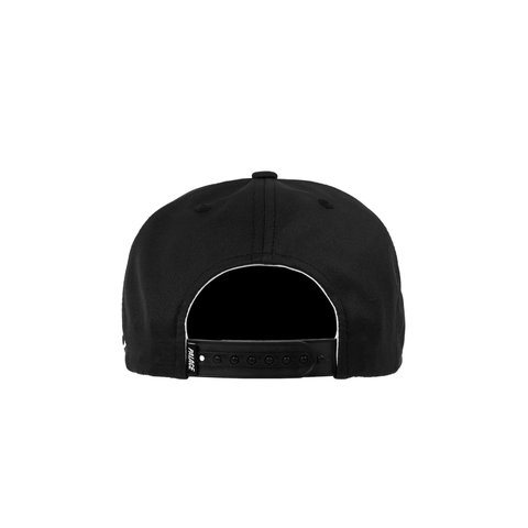 Palace FONT SNAPBACK 5-PANEL BLACK - Colorway