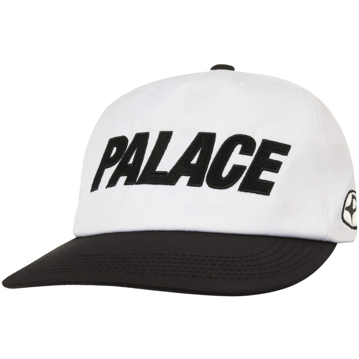 FONT SNAPBACK 5-PANEL WHITE / BLACK