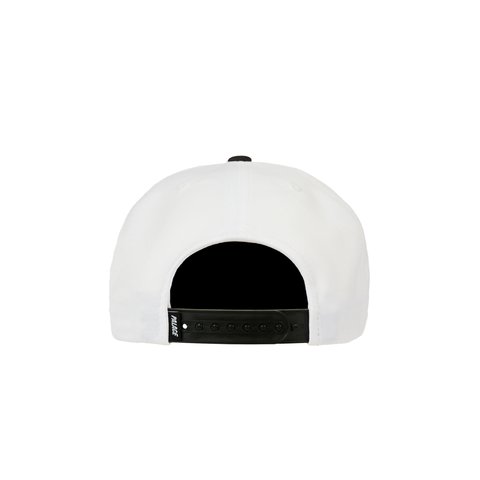 Palace FONT SNAPBACK 5-PANEL WHITE / BLACK - Colorway