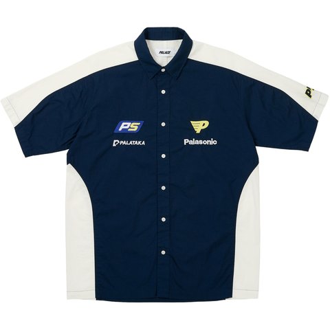 Palace GASSED UP SHIRT NAVY - €148.00