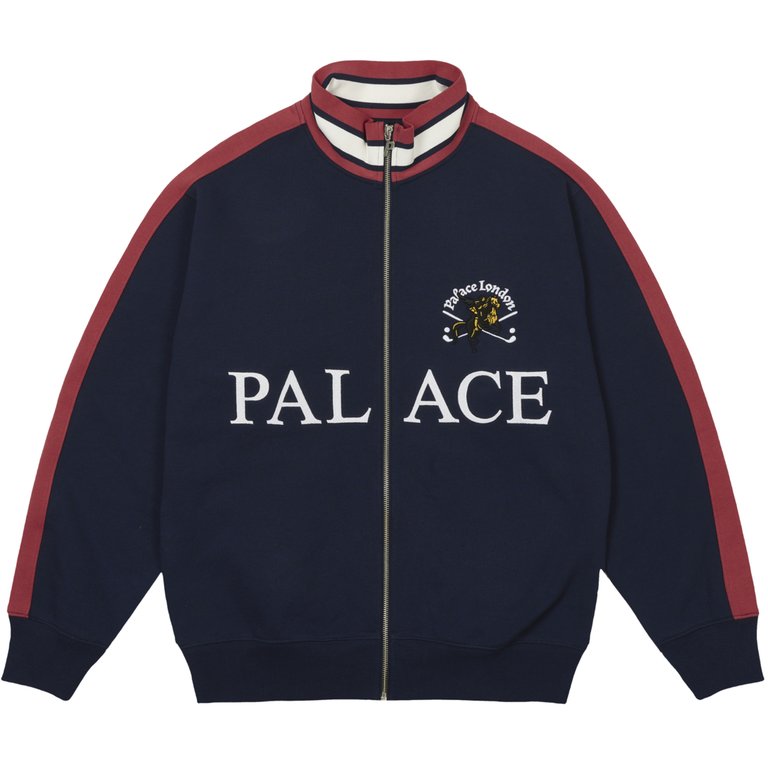 Palace GEEZER ZIP FUNNEL NAVY (Summer 2025) - $178.00