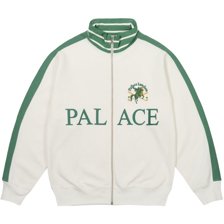 Palace GEEZER ZIP FUNNEL WHITE (Summer 2025) - $178.00