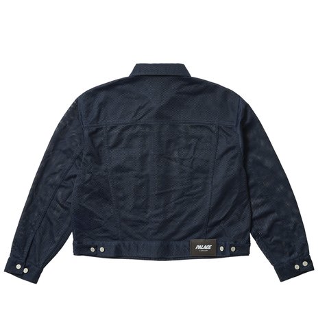 Palace MESH TRUCKER JACKET NAVY - Colorway