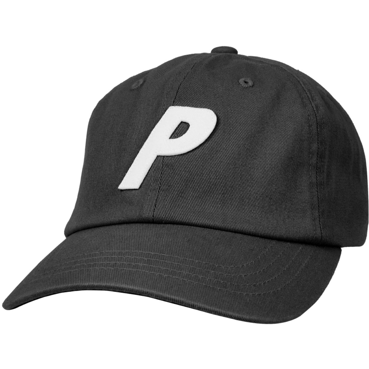 P 6-PANEL BLACK