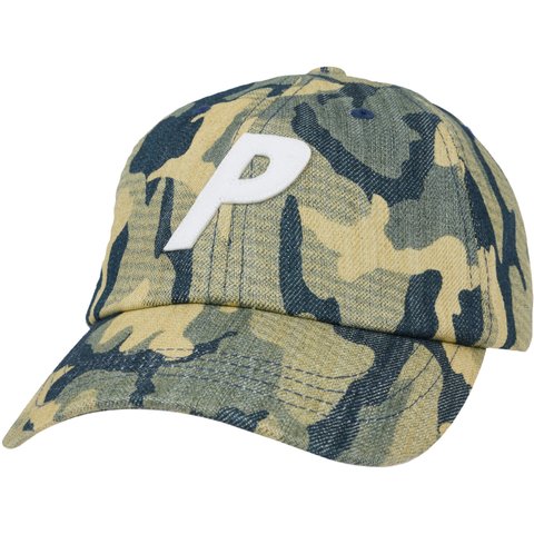 Palace P 6-PANEL CAMO DENIM - $48.00