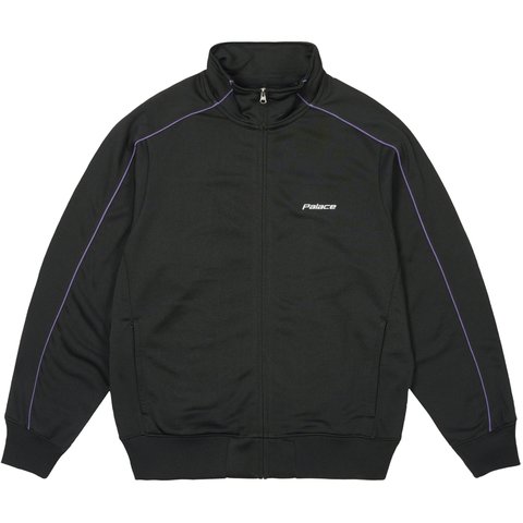 Palace P-KNIT TRACK TOP BLACK - $178.00